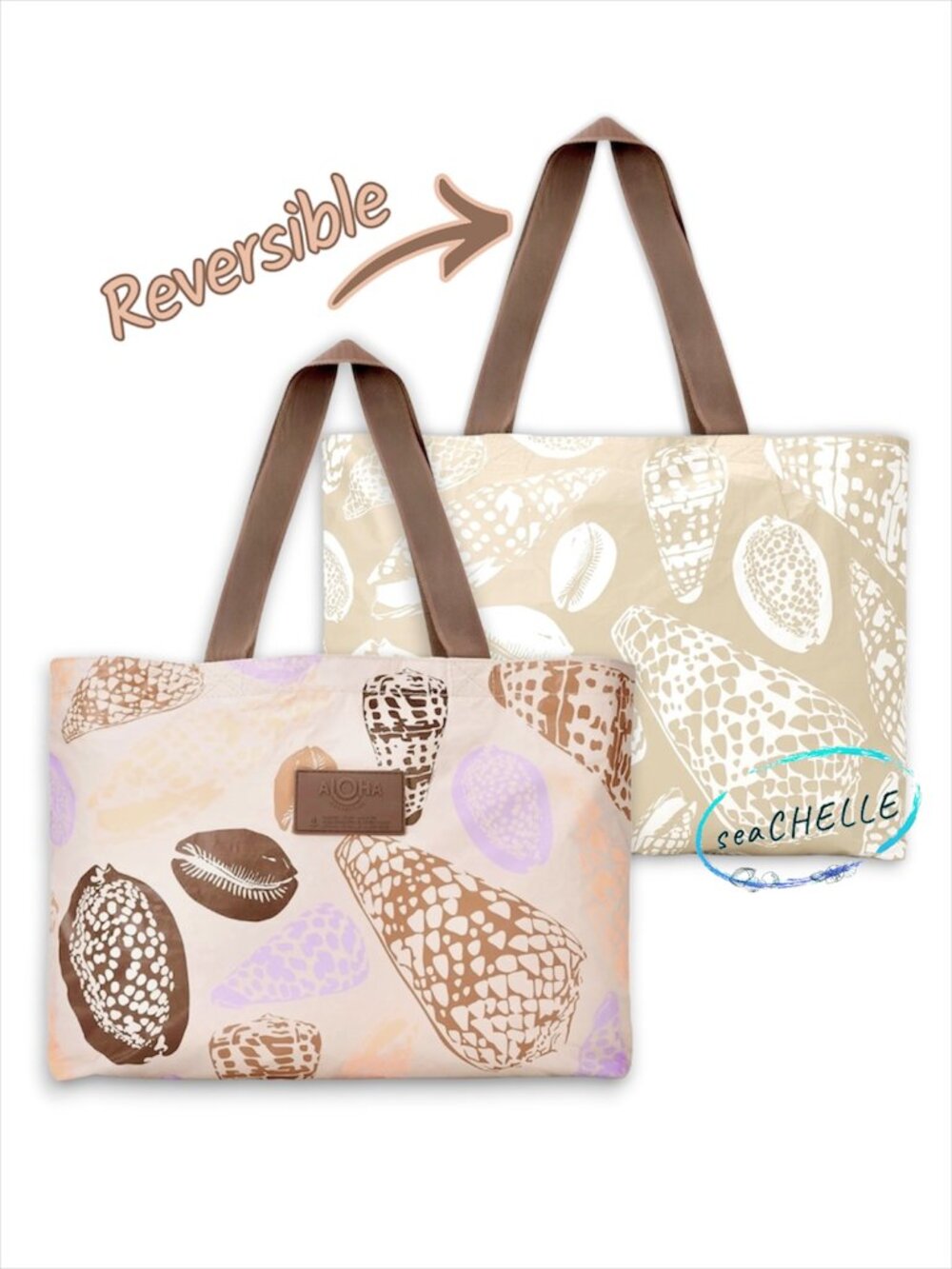 ALOHA Collection Holo Holo—Tote Bag—Limited Edition Shoreline Coconut *NWT*